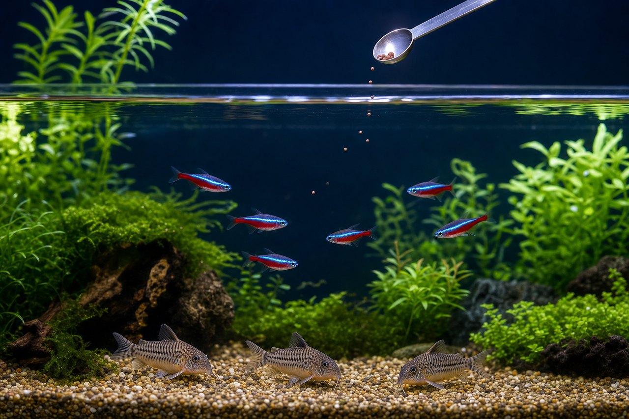 How to Feed Aquarium Fish Properly: A Beginner's Guide
